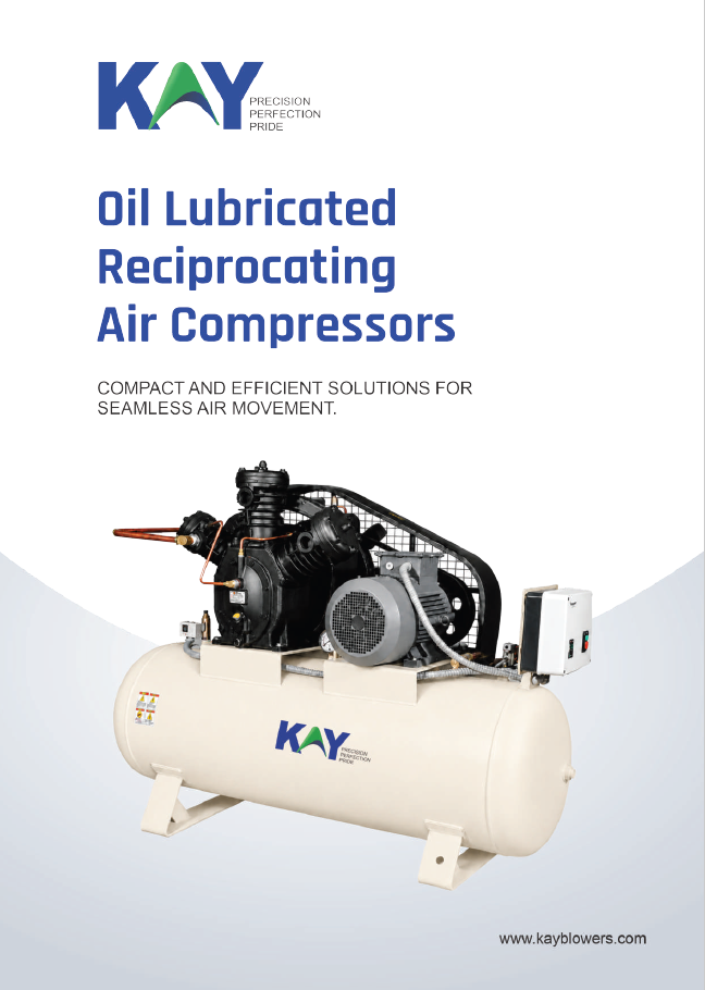 KAY Oil Lubricated Reciprocating Air Compressors